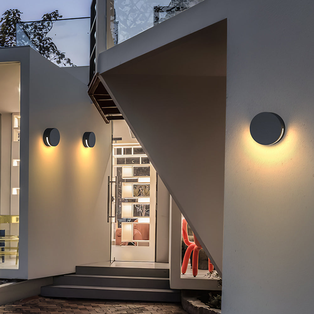 Applique Murale Extérieure en Verre - Design Étanche et Élégant IP65