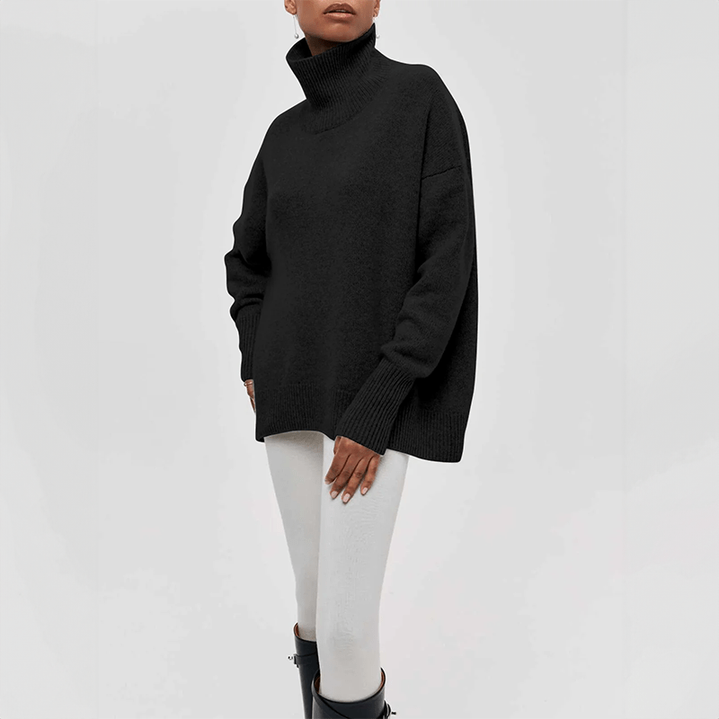 Pull en Tricot Élégant pour Femmes - Confort et Style Hivernal Sophistiqué