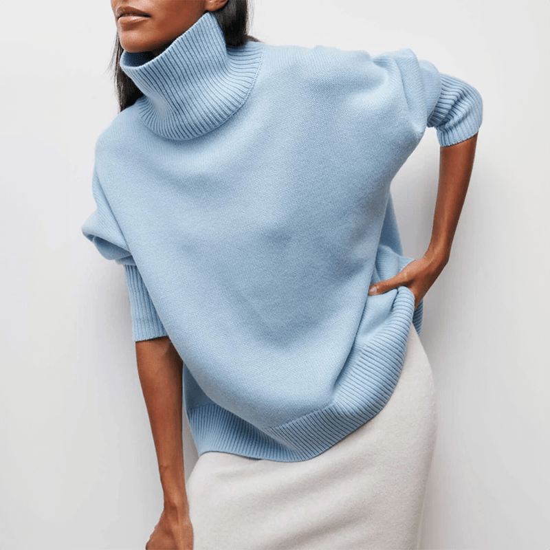 Pull en Tricot Élégant pour Femmes - Confort et Style Hivernal Sophistiqué