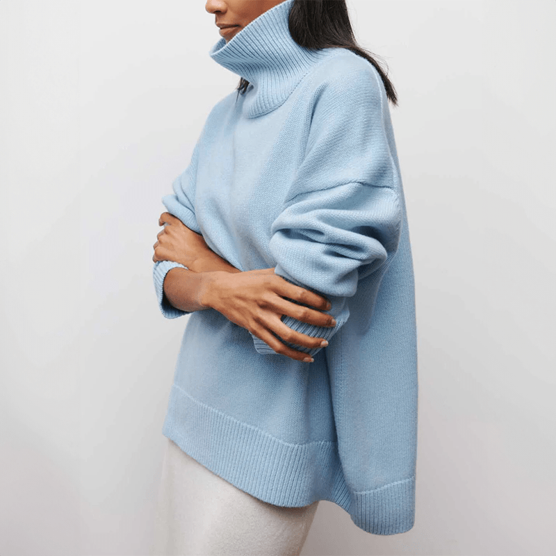 Pull en Tricot Élégant pour Femmes - Confort et Style Hivernal Sophistiqué