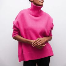 Pull en Tricot Élégant pour Femmes - Confort et Style Hivernal Sophistiqué