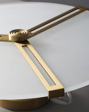 Plafonnier Moderne en Verre et Métal - Design Élégant et Illumination Chaleureuse