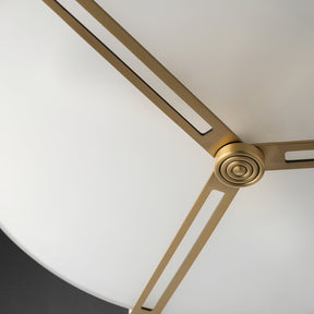 Plafonnier Moderne en Verre et Métal - Design Élégant et Illumination Chaleureuse