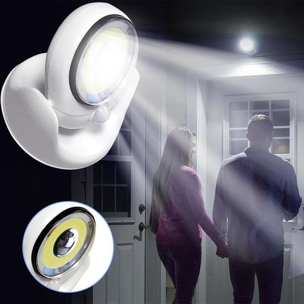 Lampe LED à Détection de Mouvement - Éclairage Étanche et Ultra-Lumineux