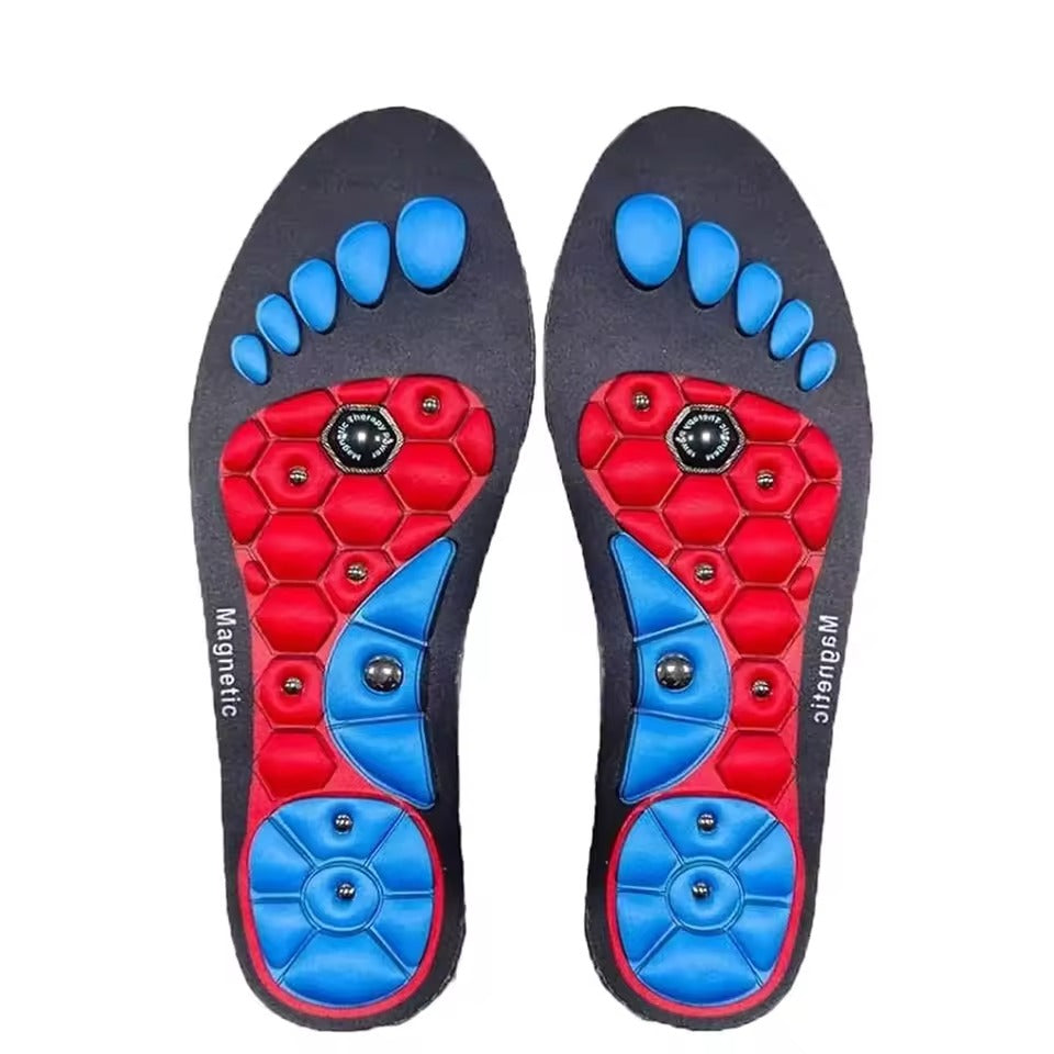 Semelles Magnétiques d'Acupression - Confort et Soulagement Durable des Pieds