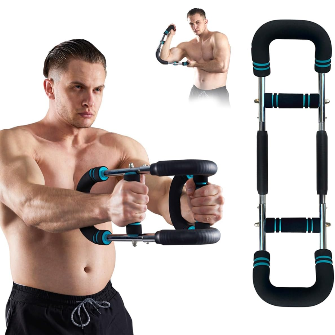 Barre d'Entraînement Ajustable pour Musculation - Résistance Personnalisable et Portable