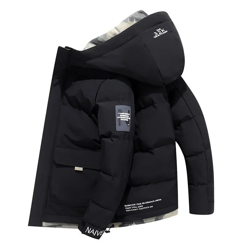 Parka d'hiver pour Hommes - Isolation Élevée et Protection Contre le Froid