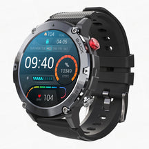 Montre Connectée Homme Étanche - Suivi de Santé et Connectivité Bluetooth