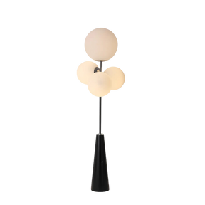 Lampe sur Pied Sculpturale - Design Inspiré de la Lave et Éclairage Chaleureux