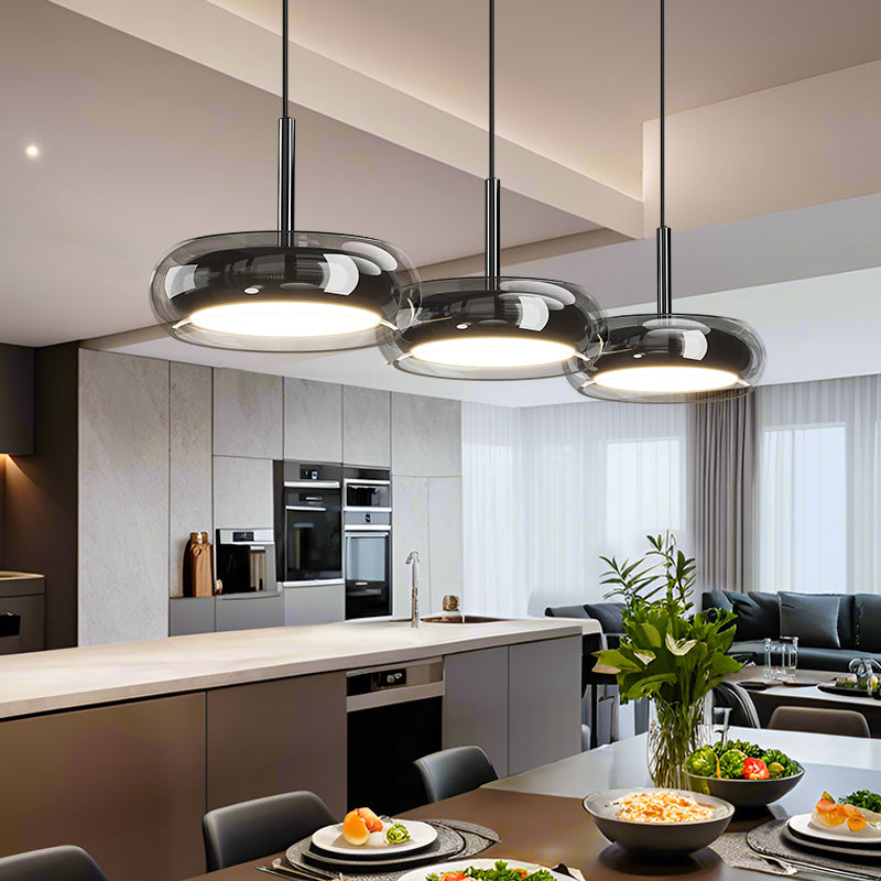 Lampe Suspendue Moderne à 3 Têtes - Éclairage Chic pour Cuisine et Salle à Manger