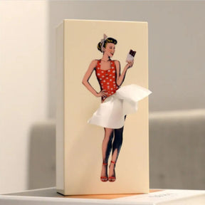 Distributeur de Mouchoirs Décoratif - Design Ludique et Personnalisable