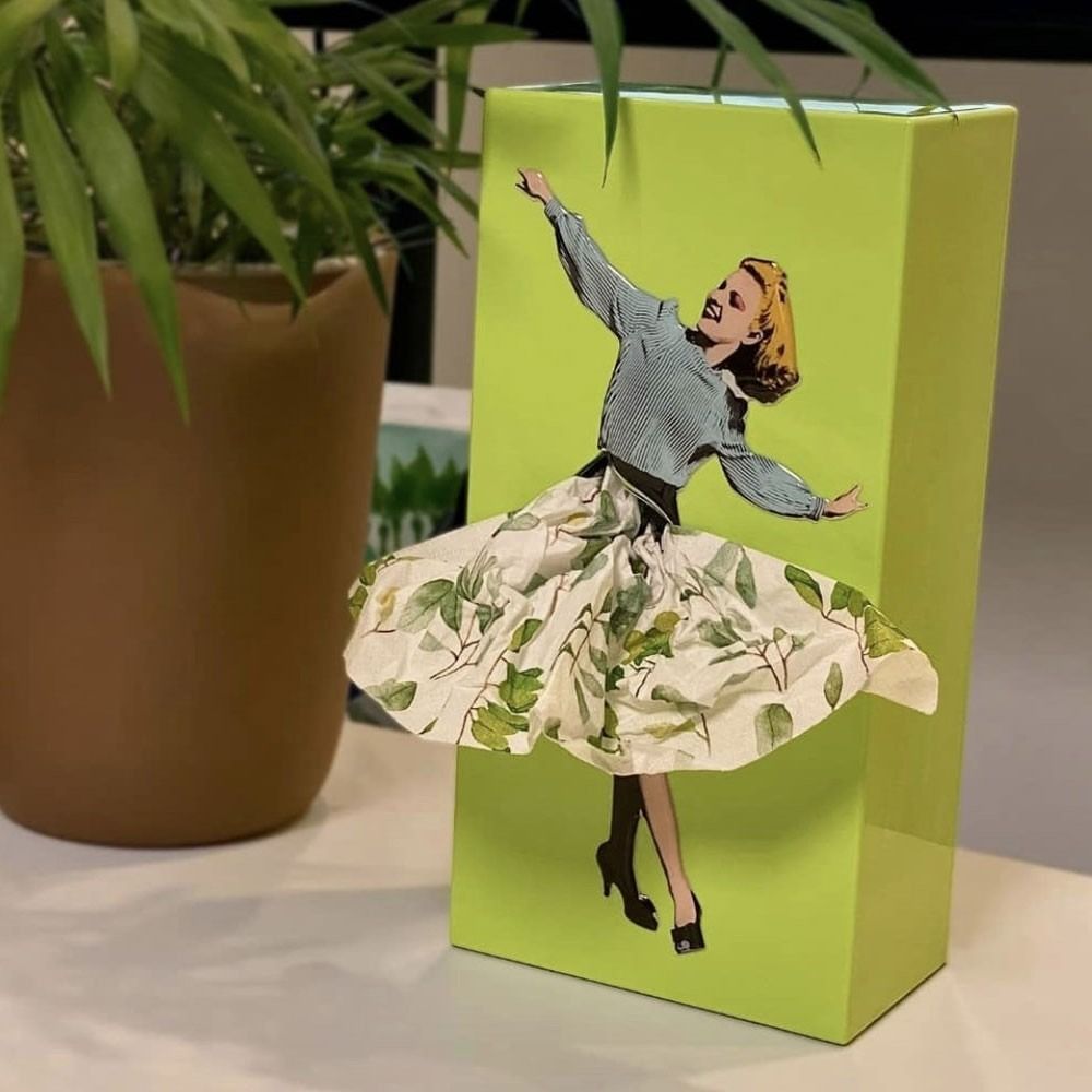 Distributeur de Mouchoirs Décoratif - Design Ludique et Personnalisable
