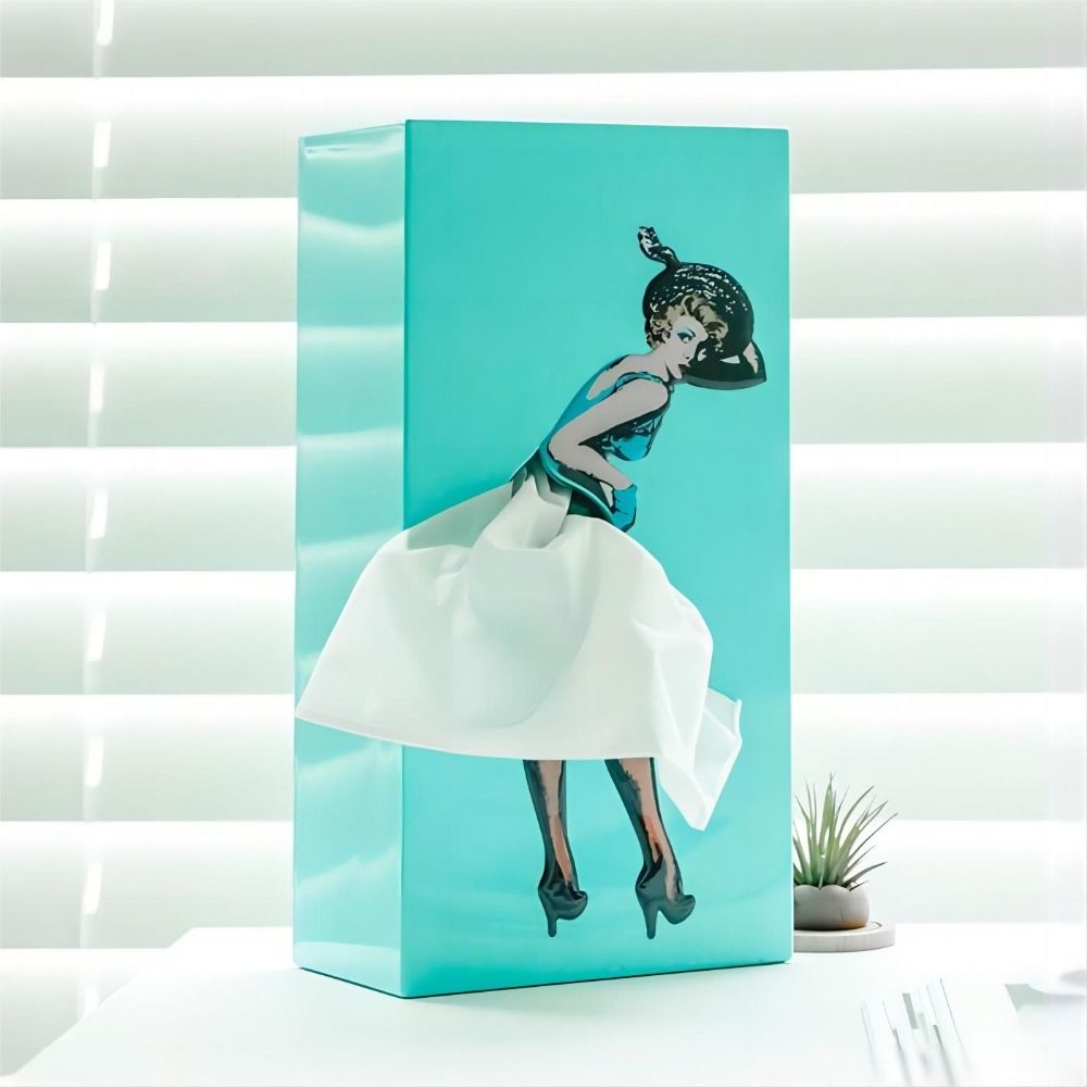 Distributeur de Mouchoirs Décoratif - Design Ludique et Personnalisable