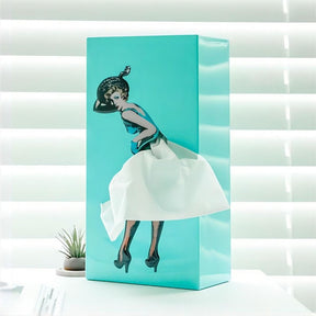 Distributeur de Mouchoirs Décoratif - Design Ludique et Personnalisable