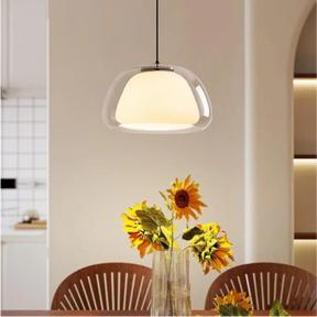 Lampe Suspendue en Verre - Design Élégant et Contemporain