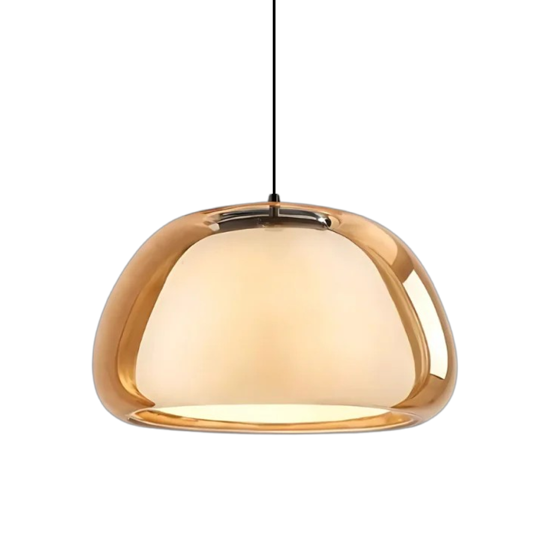 Lampe Suspendue en Verre - Design Élégant et Contemporain