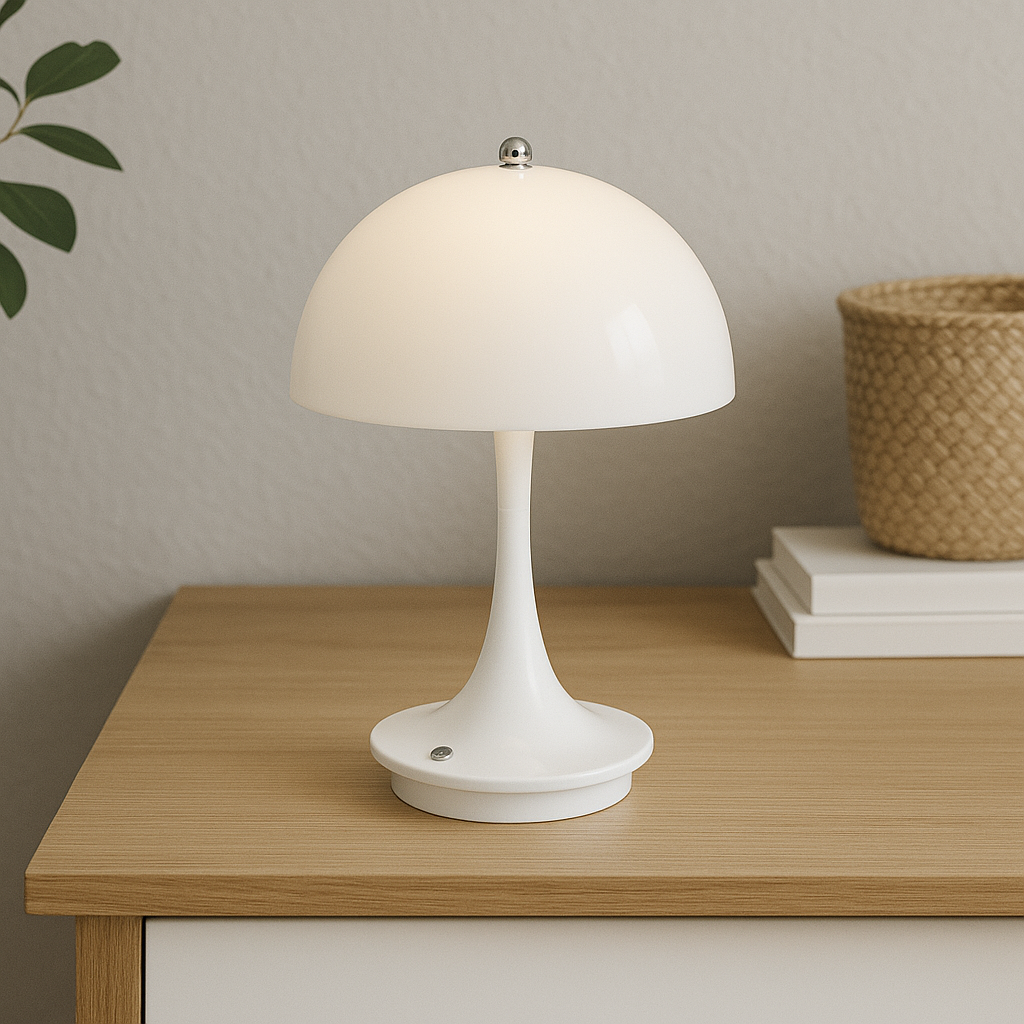 Lampe de Table Champignon Moderne - Design Contemporain et Éclairage Chaleureux