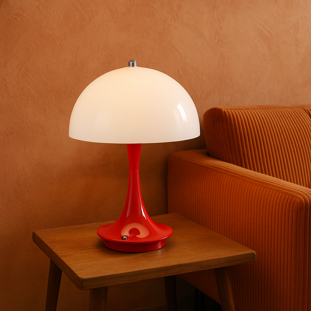Lampe de Table Champignon Moderne - Design Contemporain et Éclairage Chaleureux