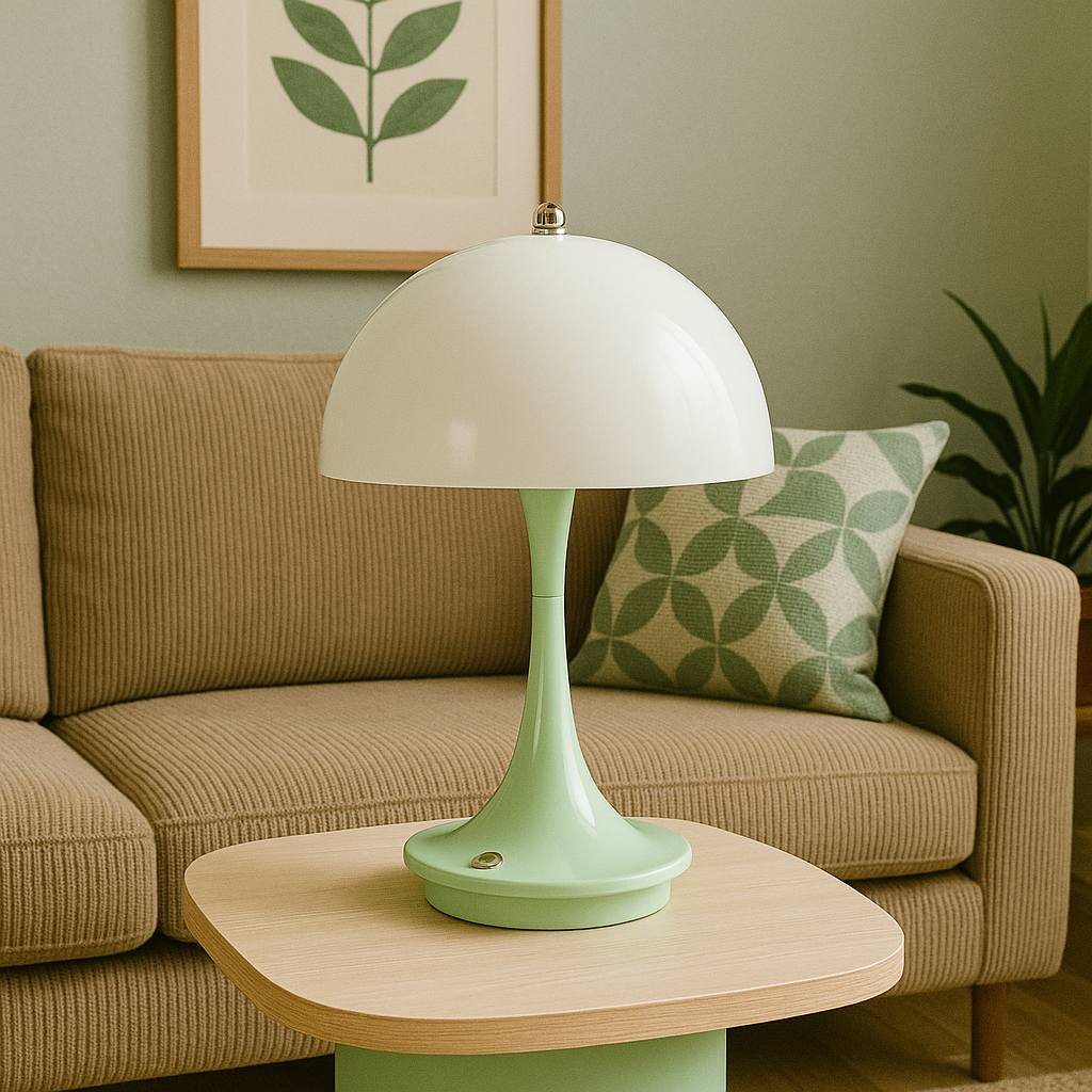 Lampe de Table Champignon Moderne - Design Contemporain et Éclairage Chaleureux