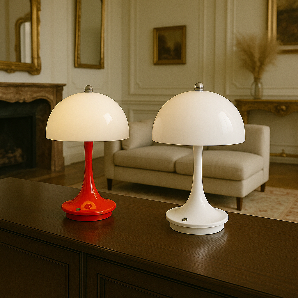 Lampe de Table Champignon Moderne - Design Contemporain et Éclairage Chaleureux
