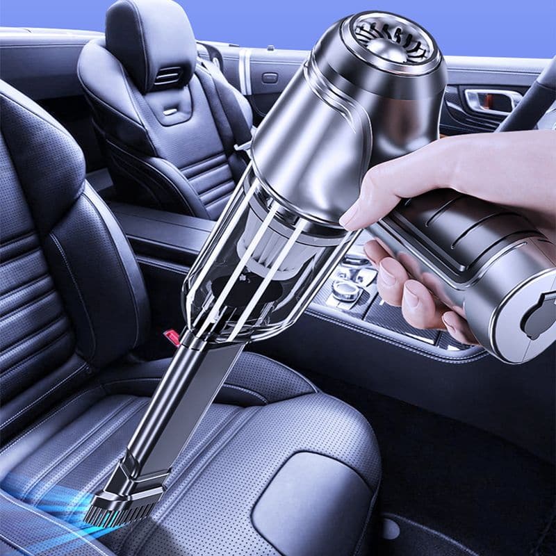 Aspirateur de Voiture Sans Fil Puissant - Nettoyage Rapide et Efficace