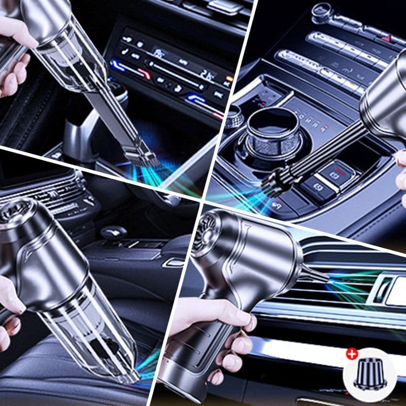 Aspirateur de Voiture Sans Fil Puissant - Nettoyage Rapide et Efficace