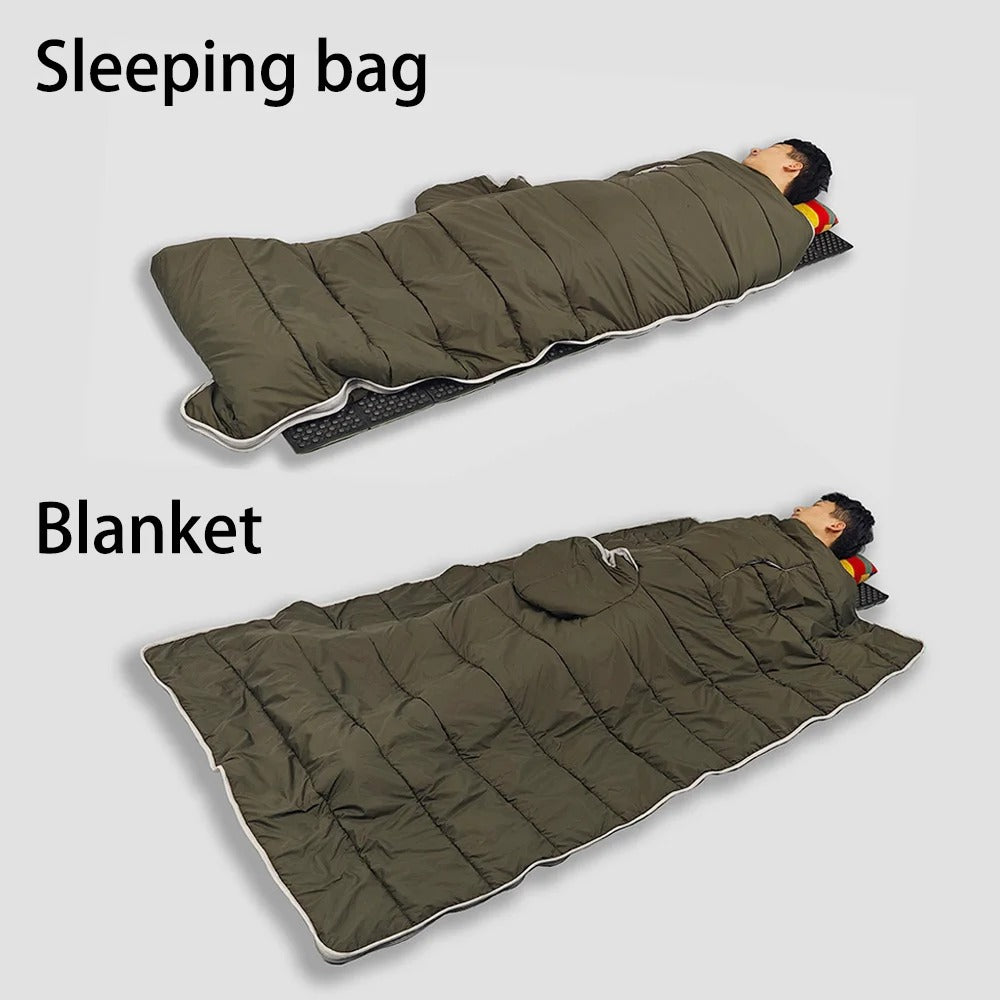Poncho de Camping Multifonction - Chaud, Léger et Pratique pour Aventures