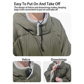 Poncho de Camping Multifonction - Chaud, Léger et Pratique pour Aventures
