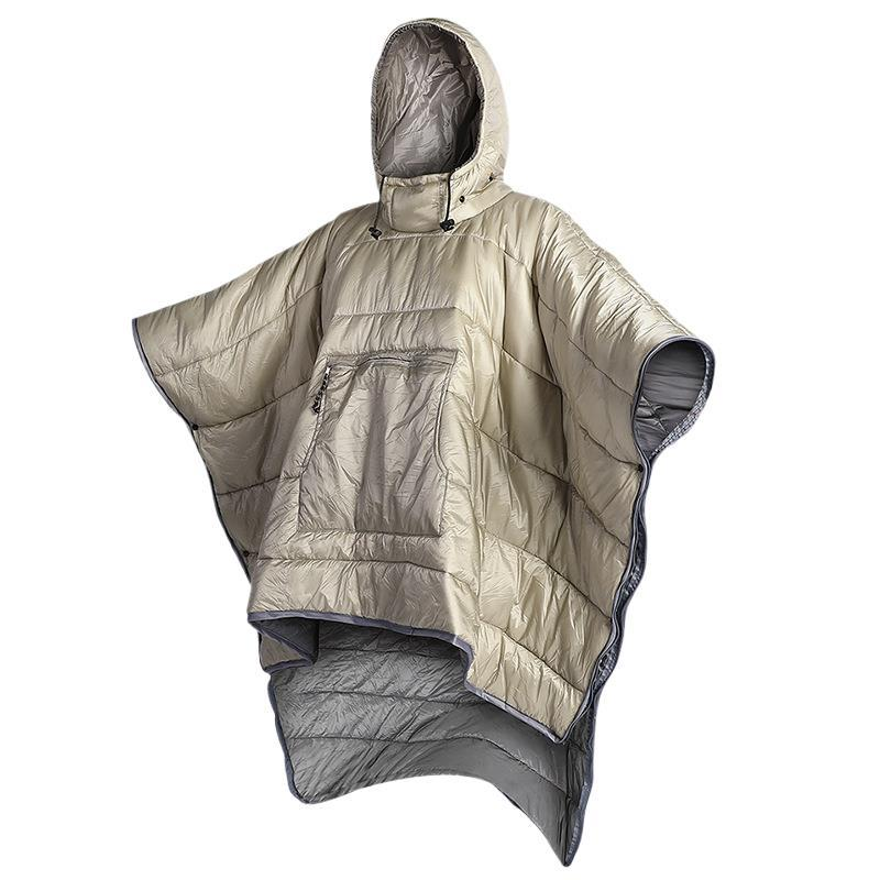 Poncho de Camping Multifonction - Chaud, Léger et Pratique pour Aventures