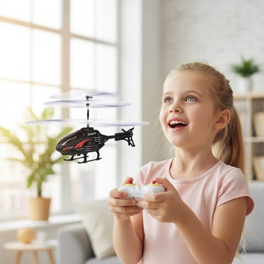 Hélicoptère Mini pour Enfants | Vols Amusants et Contrôle Facile