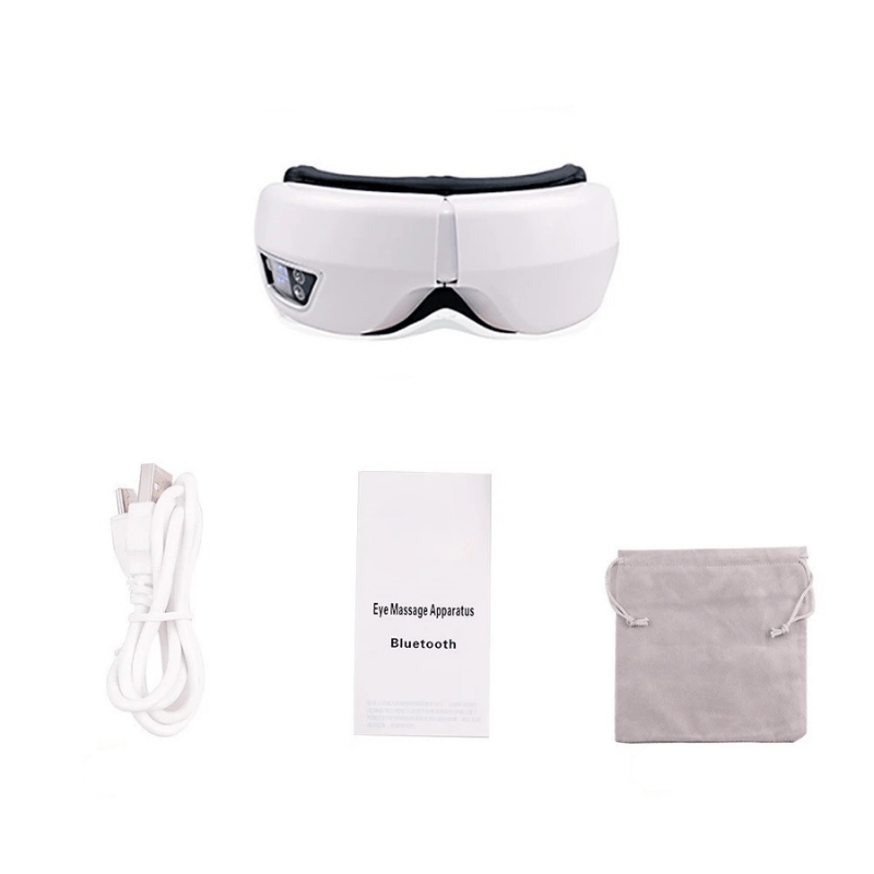 Masseur d'yeux Intelligent avec Chaleur - Relaxation et Revitalisation Instantanées