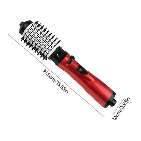 Brosse à Air Chaud Rotative - Coiffage 2-en-1 pour Volume et Brillance