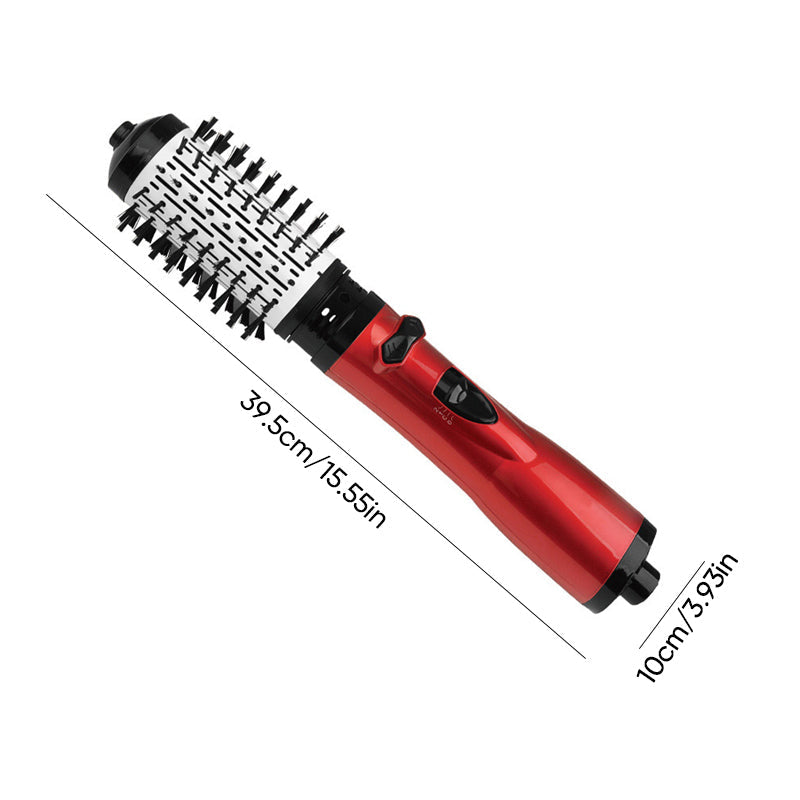 Brosse à Air Chaud Rotative - Coiffage 2-en-1 pour Volume et Brillance