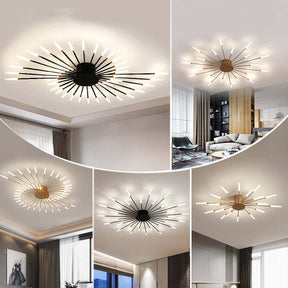 Lampe de Plafond LED Dimmable - Éclairage Élégant et Économe en Énergie