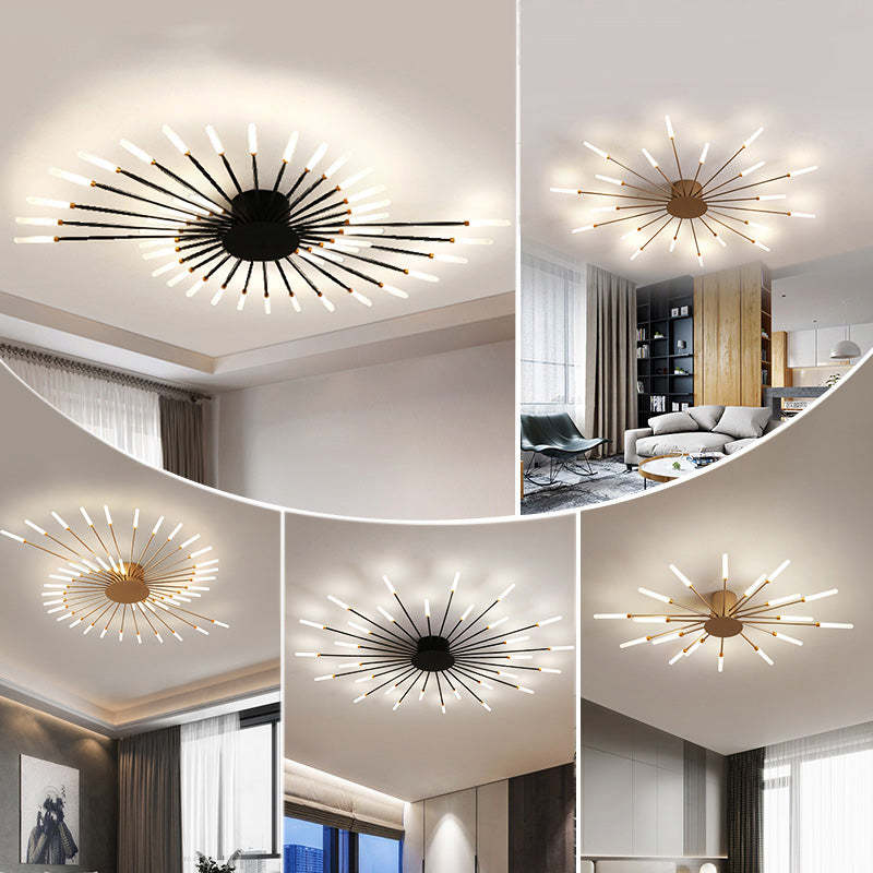 Lampe de Plafond LED Dimmable - Éclairage Élégant et Économe en Énergie
