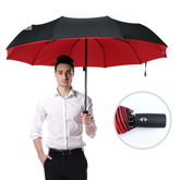 Parapluie Coupe-Vent Résistant aux Tempêtes - Protection Robuste par Tous les Temps