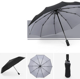 Parapluie Coupe-Vent Résistant aux Tempêtes - Protection Robuste par Tous les Temps