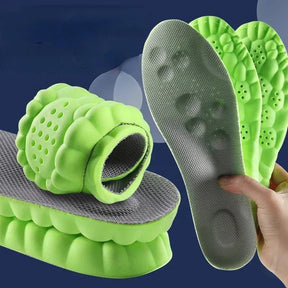 Semelles à Mémoire pour Confort des Pieds - Soutien Ergonomique Toute la Journée
