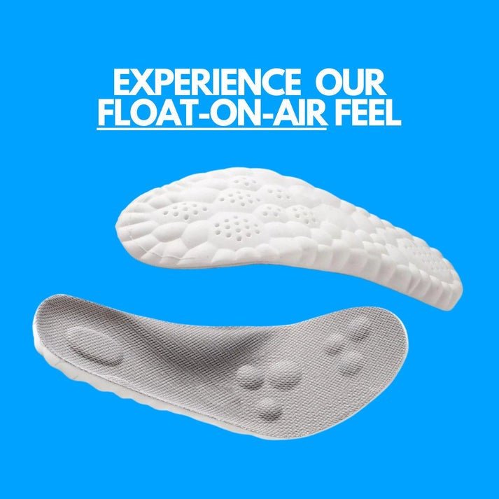 Semelles à Mémoire pour Confort des Pieds - Soutien Ergonomique Toute la Journée
