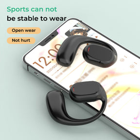 Casque Bluetooth Open Ear Léger - Confort et Sécurité pour Activités Extérieures