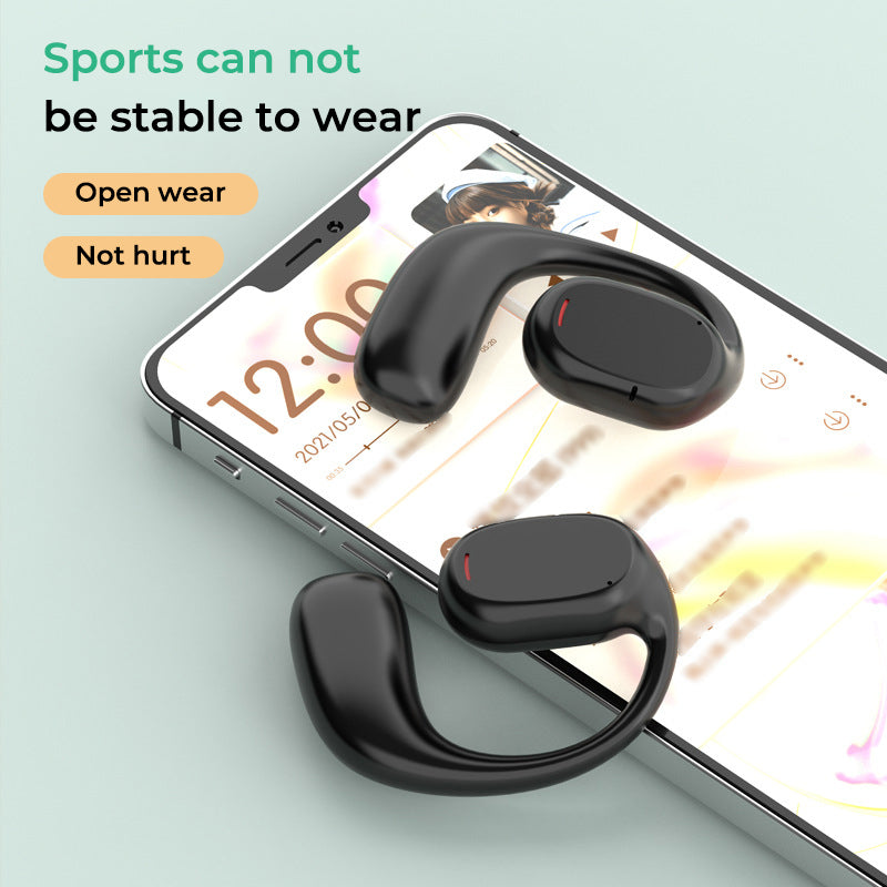 Casque Bluetooth Open Ear Léger - Confort et Sécurité pour Activités Extérieures
