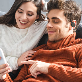 Casque Bluetooth Open Ear Léger - Confort et Sécurité pour Activités Extérieures