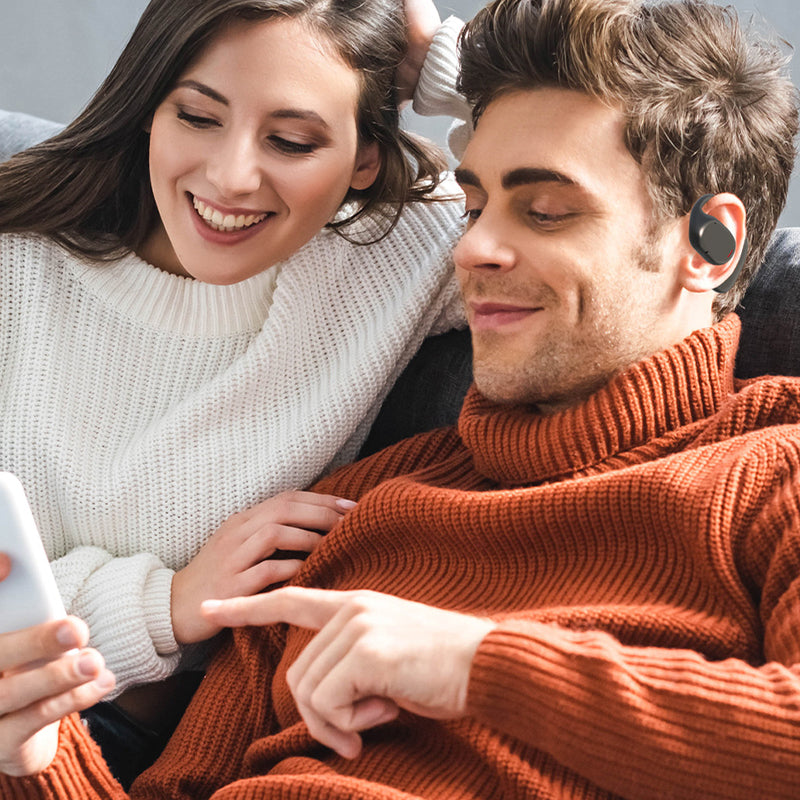Casque Bluetooth Open Ear Léger - Confort et Sécurité pour Activités Extérieures