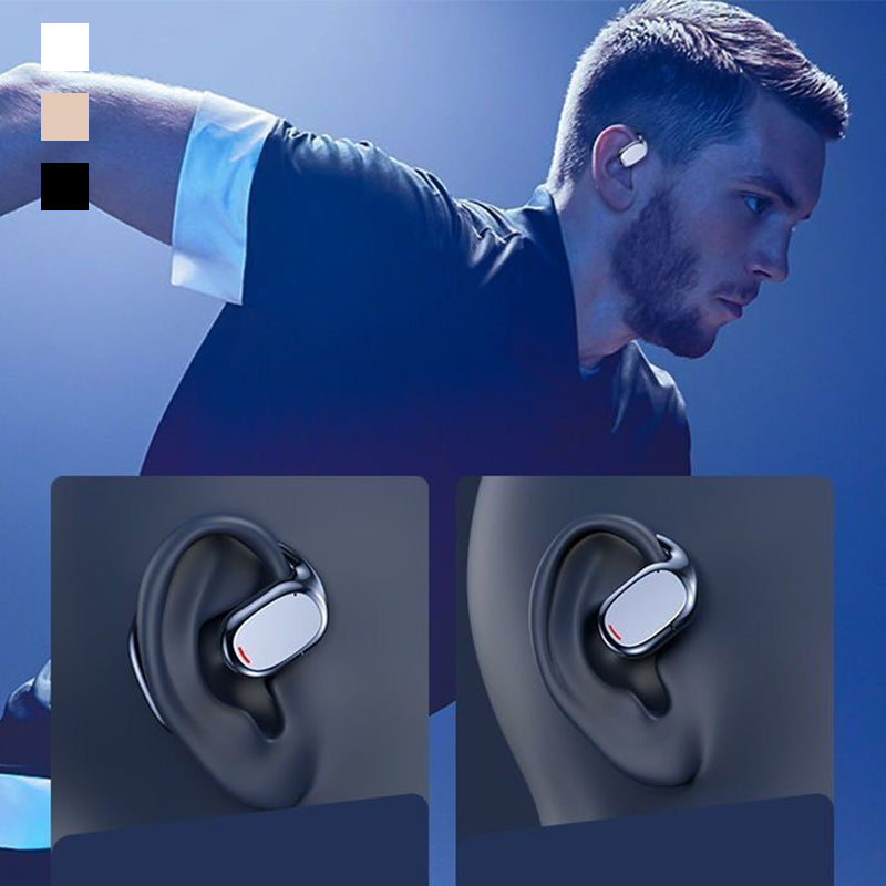 Casque Bluetooth Open Ear Léger - Confort et Sécurité pour Activités Extérieures