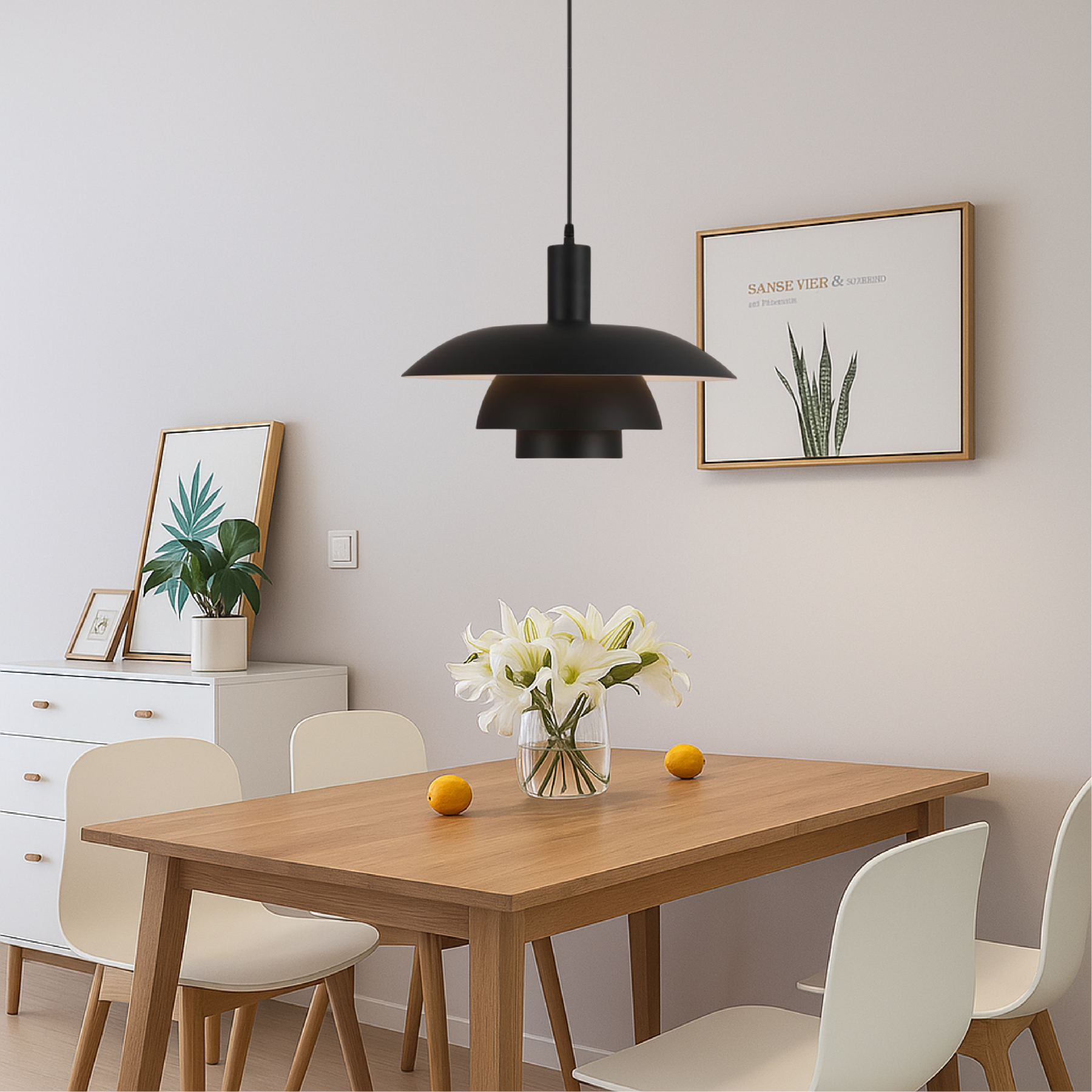 Lampe Suspendue Danoise - Élégance Scandinave et Éco-Responsable