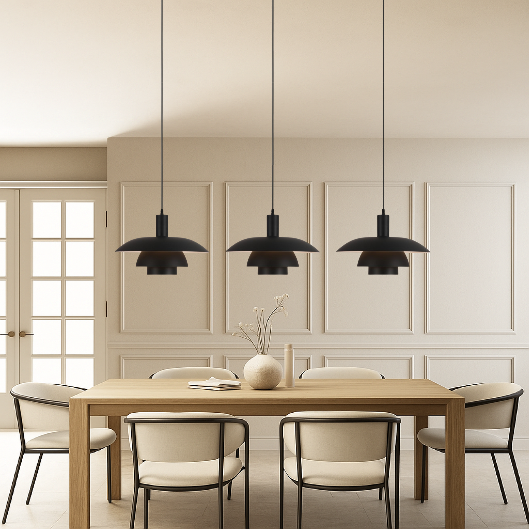 Lampe Suspendue Danoise - Élégance Scandinave et Éco-Responsable