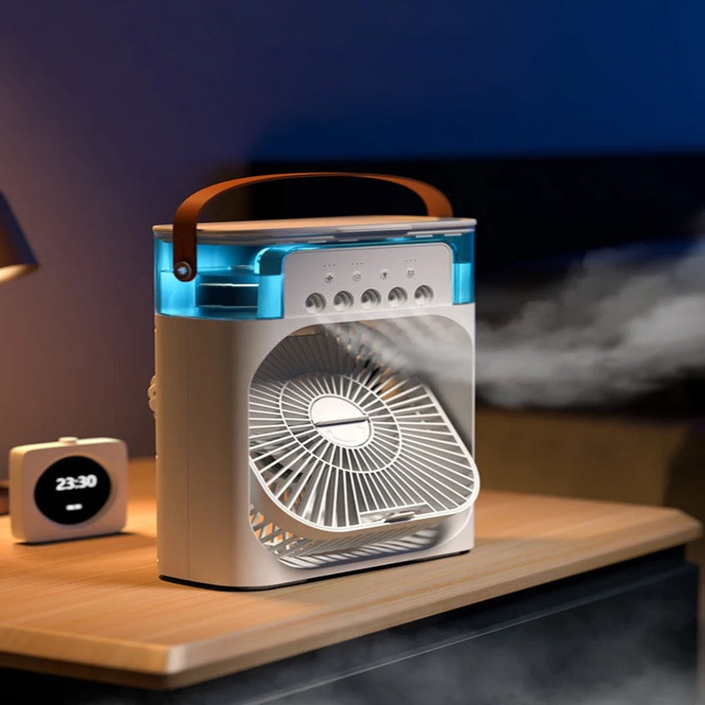 Refroidisseur d'air Compact et Portable - Brise Douce et Silencieuse partout