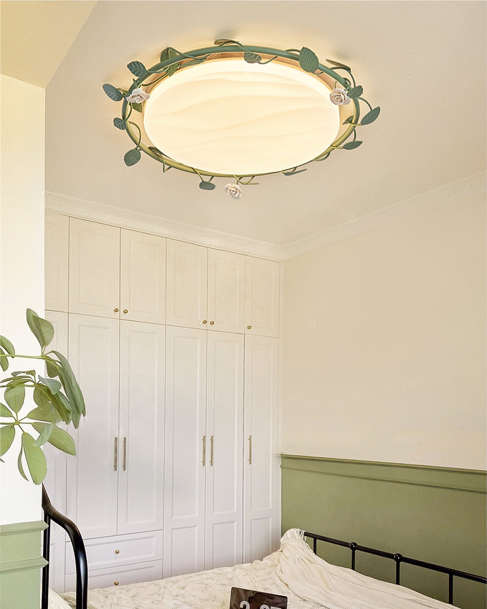 Lampe de Plafond Élégante - Ambiance Romantique et Chaleureuse