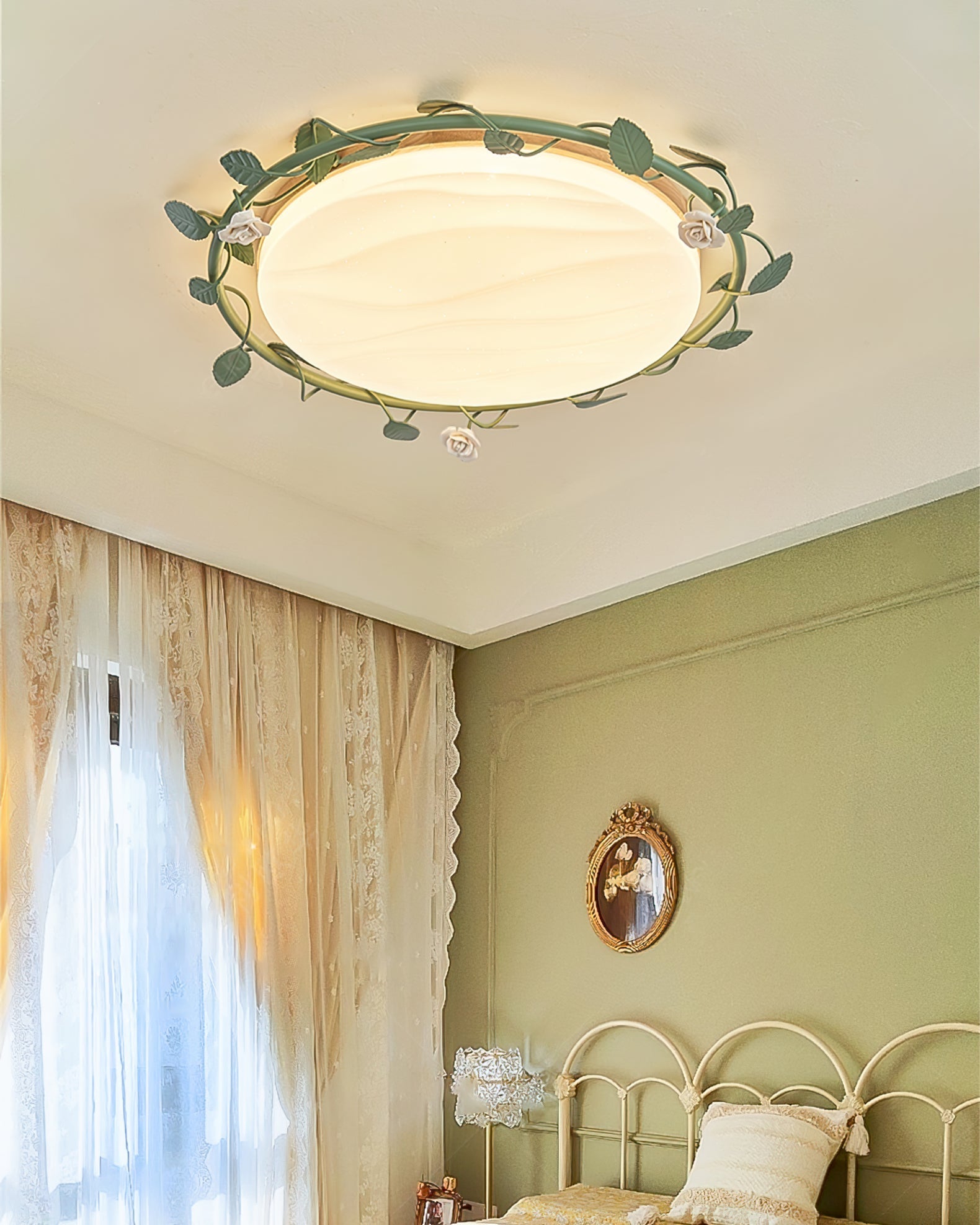 Lampe de Plafond Élégante - Ambiance Romantique et Chaleureuse