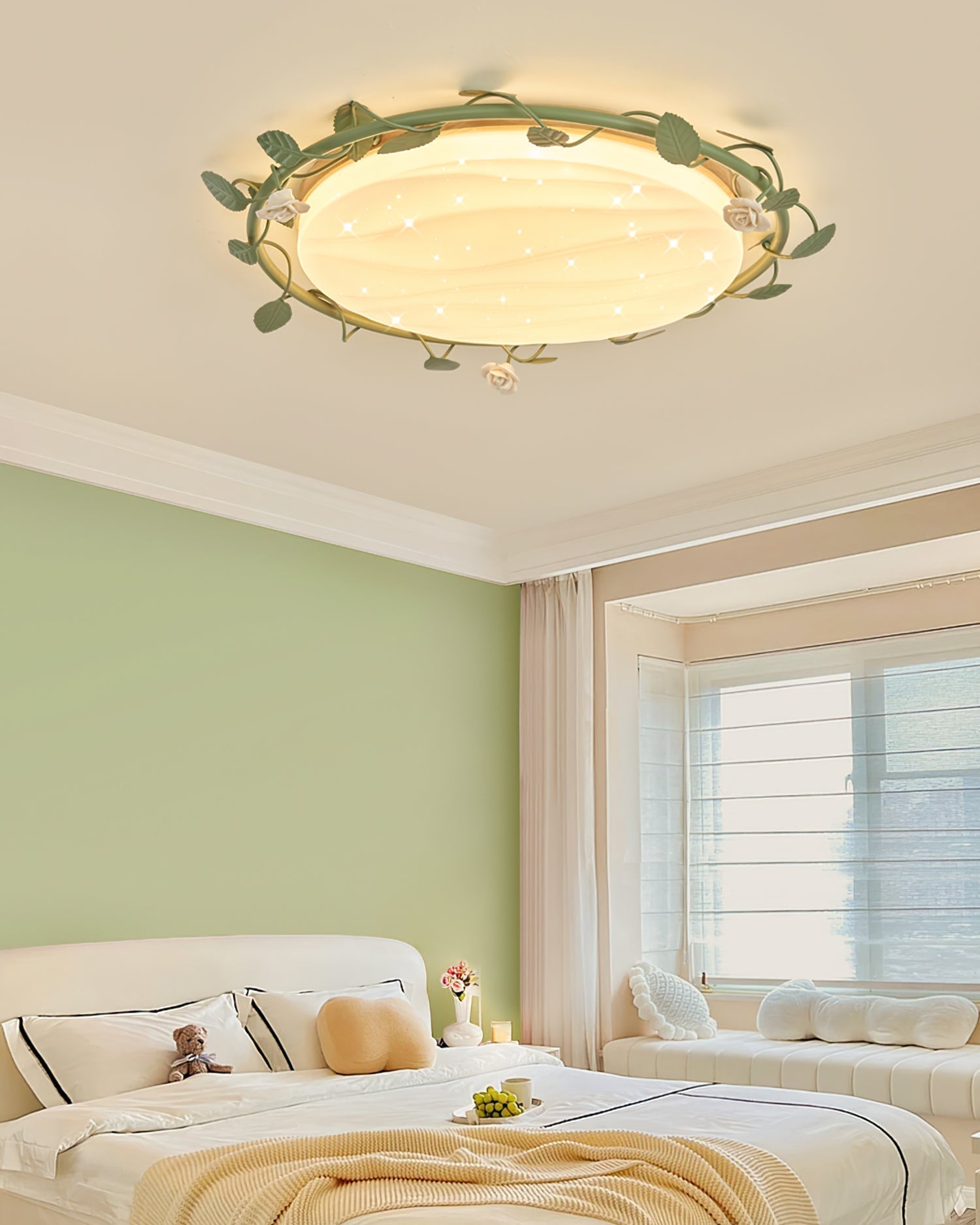 Lampe de Plafond Élégante - Ambiance Romantique et Chaleureuse
